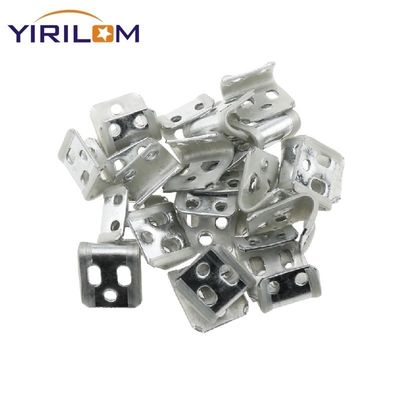 Half Plastic Covered Zink Coated 4-Gats Sofa Spring Clip voor Meubel Zig Zag Springs