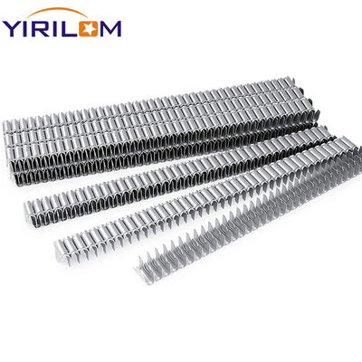 0.8 mm dikte gegalvaniseerde zink pneumatische clip voor zigzag veer bevestiging in matras en sofa