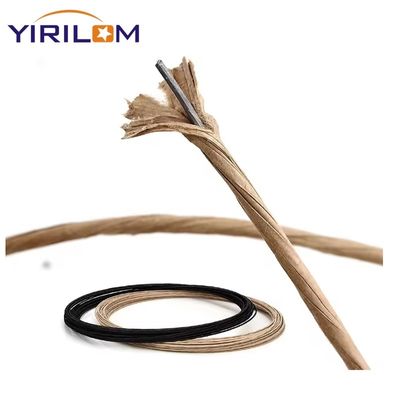 Goede prijs Met papier bedekte bevestigingsdraad voor bankstel draad met 1,6-2,0 mm staaldiameter, geluidsvrije verbinding en 500 m rollengte online