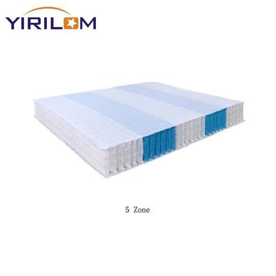 Goede prijs King Size Pocket Spring Mattress Unit 1,8 mm Stalen draad 5,5 draaien online