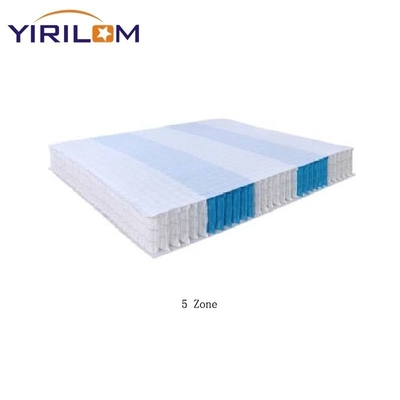 King Size Pocket Spring Mattress Unit 1,8 mm Stalen draad 5,5 draaien