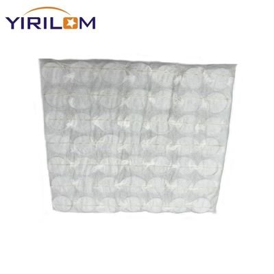 Custom 18x18x4 Inches White Sofa Pocket Spring met High Carbon Steel Wire voor gerichte ondersteuning