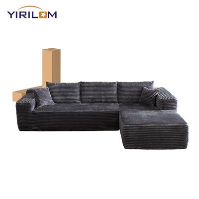 Goede prijs Moderne Compressiebank met Vacuüm Gecomprimeerde Corduroy Bekleding en Aanpasbare Afmetingen voor de Woonkamer online