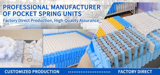 Zelfstandige matrassen met een zakvoet met koolstofstaaldraad en een niet-geweven stofdek