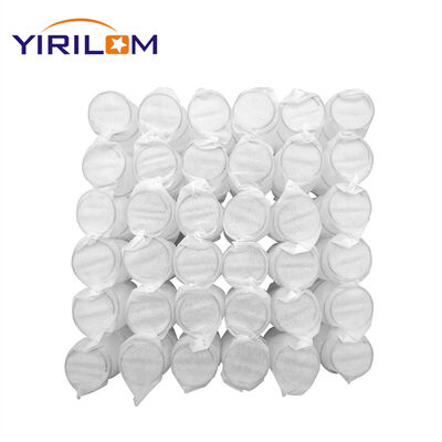 Aanpasbare bank met pocketvering en 70# koolstofstaaldraad in vacuüm gecomprimeerde rolverpakking