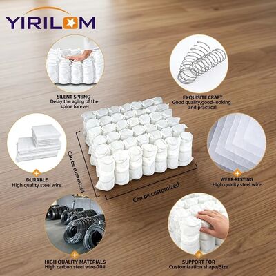 Foshan Direct Mini Onafhankelijke Pocketvering Unit voor Sofa Armleuning en Zitkussen Kern Vulling
