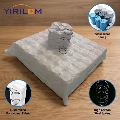 Hoge Veerkracht 2.0mm Stalen Draad Aanpasbare Maat Onafhankelijke Pocketvering voor Luxe Sofa Kussen