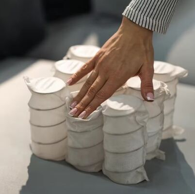 Space Saving Compressed Pocket Spring for Sofa Seating with Roll Packing for Wholesale Export