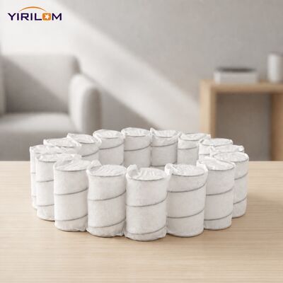 Op maat gemaakte 1,8 mm staaldraadsofa pocket spring spoel voor ergonomisch comfort en ondersteuning