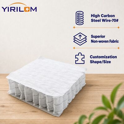 Goede prijs Breathable Stoff Wrapped Sofa Pocket Spring Unit met hoog koolstofstaaldraad voor onafhankelijke ondersteuning online