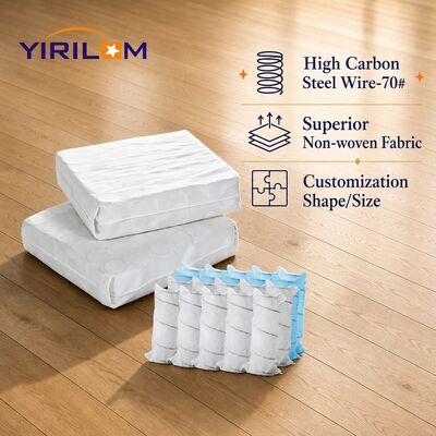 Goede prijs Custom 18x18 inch Pocket Spring Unit met 1.0mm-1.8mm Steel Wire en 6cm-10cm Spring Hoogte voor sofa stoel Kussing vervanging online