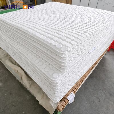 Mini Pocketvering Unit op Maat met Stalen Rand Versterkt Randdraadframe 1.0mm-1.8mm Staaldiameter Hoogwaardig Koolstofstaaldraad voor Matras Bank Kussen OEM Levering