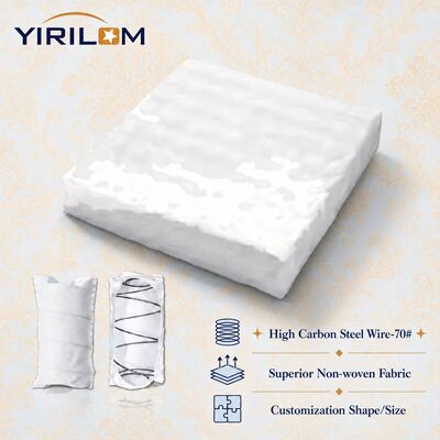 High Carbon Steel Custom Size Sofa Pocket Spring met 4-7 windingen voor verbeterd comfort