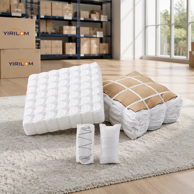 Op maat gemaakte hoogte en grootte Pocket Coil Spring Unit voor sofa zitkussen met gratis monster voor groothandel kopers