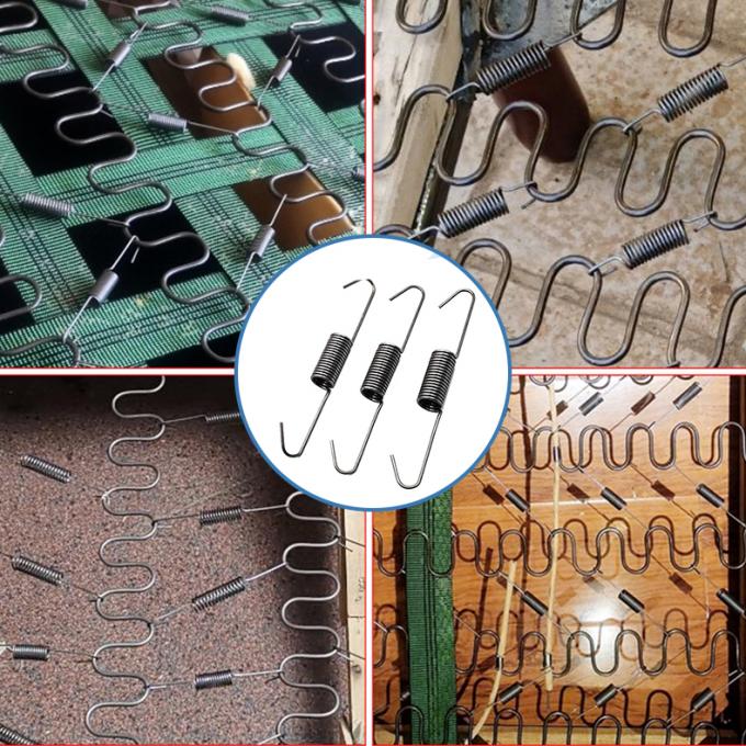 Best Quality Steel Wire Balance Hook Zigzag Spring Fixing Clip voor banken 5