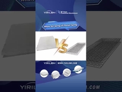 Onafhankelijke verpakte matras met zakrol, gecomprimeerde veer