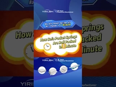 Groothandel op maat gemaakte pocket coil Springs met niet-geweven stof voor sofa