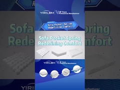 Sofa Pocket Coil Spring voor meubels en Sofa Pocket Spring Inner Spring