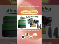 Sofa met elastisch webband van 4,7 cm Nylon polyester webband