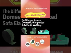 Gebreide Elasticiteit Sofa Webbing Kleurrijke Polyester Webbing Tape Belt