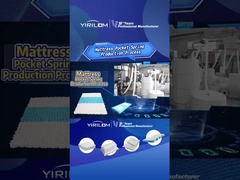 OEM Roll Up Packaging Op maat gemaakte 2.0 mm zakveer voor matras