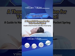 Hypoallergene veerkussen spoel veer pocket veer eenheden voor kussen