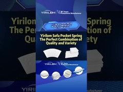 Pocket Spring Producent Custom Good 1.8mm Kussen Pocket Spring Voor Sofa Fabriek