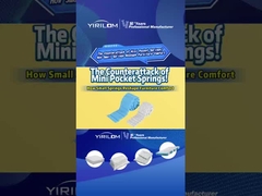 1.4mm 3cm Hoogte Micro Mini Pocket Spring voor Matras