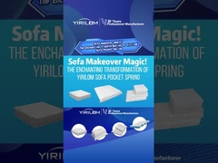 Gepersonaliseerd Grootte 4 inch Hoogte Sofa Pocket Spring Pocket Spring Voor Sofa Kussen