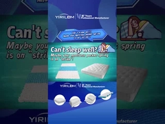 Op maat gemaakte 2,0 mm staaldraad zakvoetseenheid Individuele matras springzaken