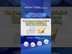 Compressed 45*45*10cn Sofa Pocket Spring Pocket Spring Sofa Kussen