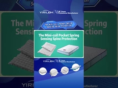 Pocket Coil Spring Gematigde prijs Roll-packing Micro Pocket Spring Unit Voor Matras