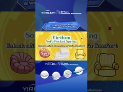 1.8mm 2.0mm Draaddiameter Pocketvering Sofakussen