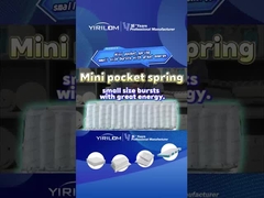 Matrasveerfabriek 1.2mm Mini Pocketvering Unit