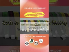 1.4mm polypropyleen rubber sofa webbing riemen 50 yards Custom kleur