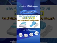 OEM Queen King Grootte Staal spoel Matras Pocket Spring Met Stof