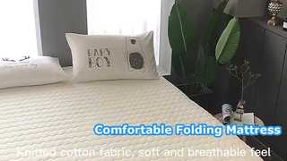 Goedkope traagschuimmatras 6 cm 10 cm opvouwbaar