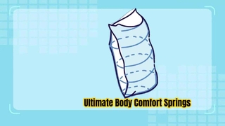 Gerichte lichaamsondersteunende pocketveren